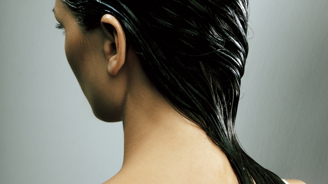 Hair oiling metoda