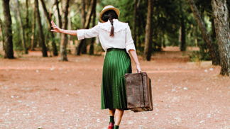 Woman in nature
