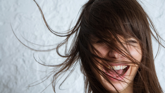 Smiling young woman Smiling young woman