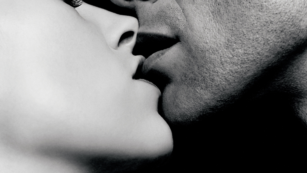 Close up of a Couple Kissing Close up of a Couple Kissing