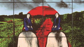 Gilbert & George jdou v Doxu svými Cestami