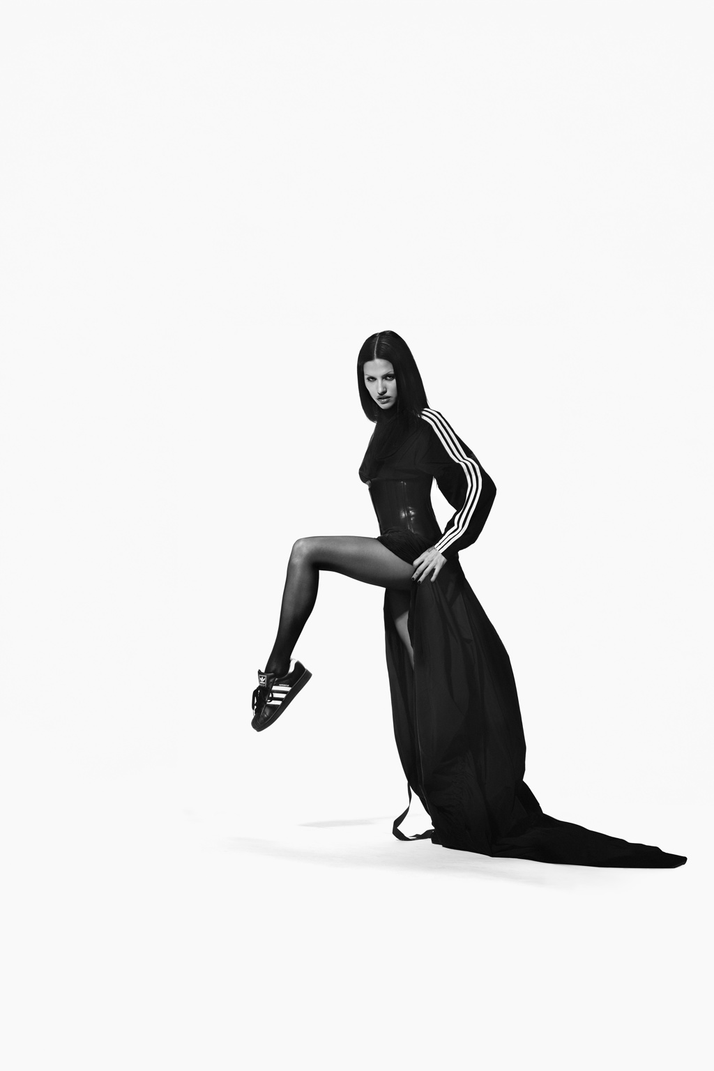 Gabriette, adidas Superstar, black