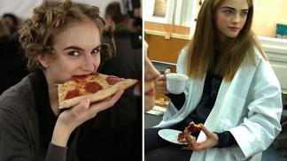 I modelky jedí…