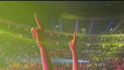 FOTO: Zuzana Gamboa na koncertu v O2 areně.