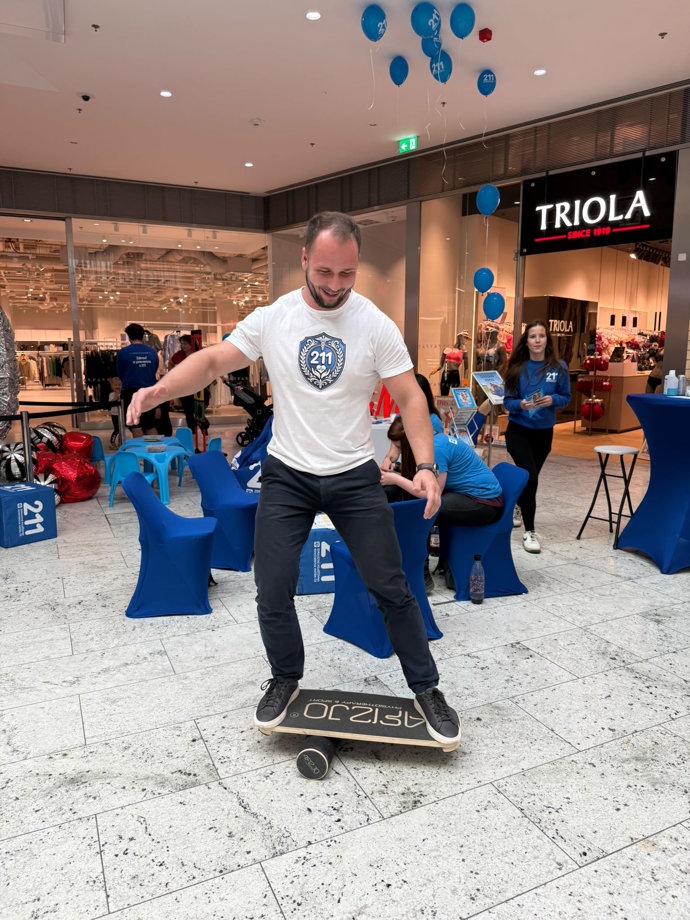 Roadshow Zdraví a prevence s 211.