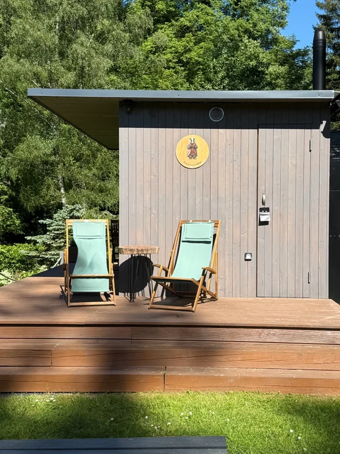 Posilovna, sauna, vinný sklep... Chata Pod Jezevčí skálou je plná nečekaných překvapení Posilovna, sauna, vinný sklep... Chata Pod Jezevčí skálou je plná nečekaných překvapení