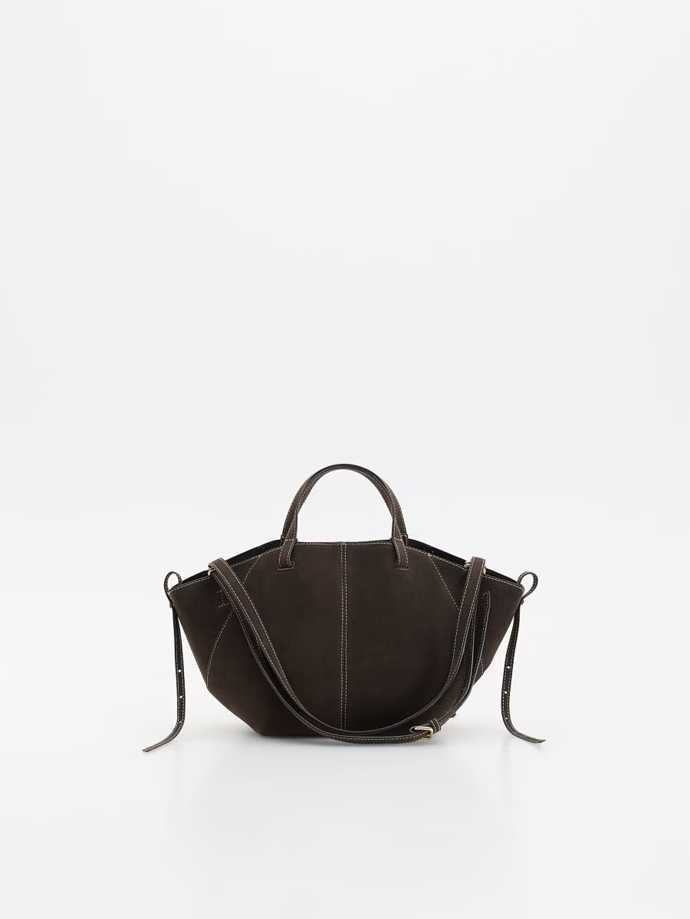 Shopper kabelka z umělé semiše, Reserved, 899 Kč