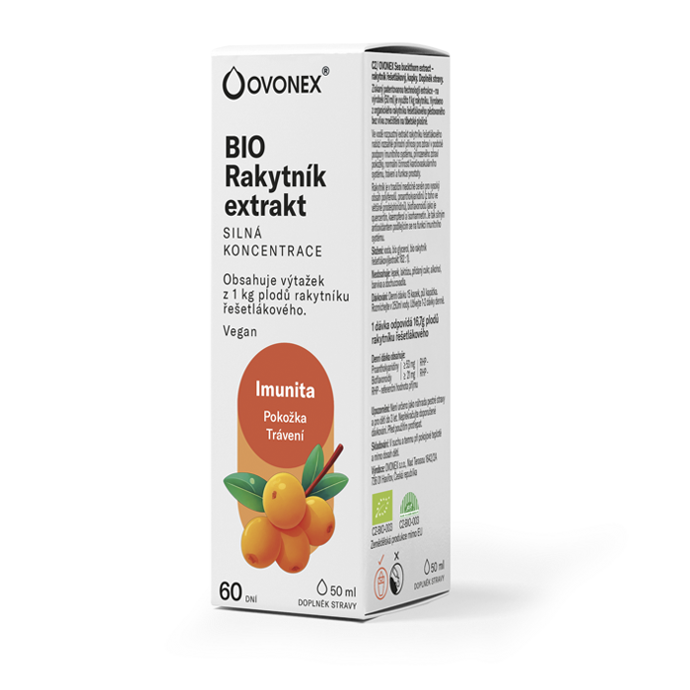 Bio extrakt z rakytníku, Ovonex, 399 Kč