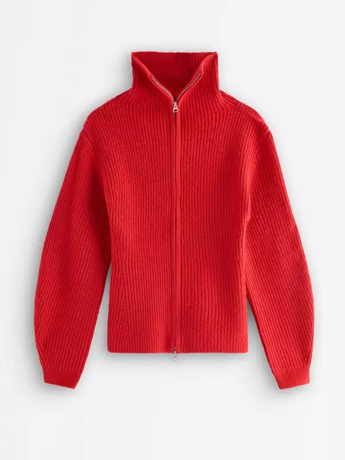 Pletený kardigan na zip, Lindex, 1199 Kč
