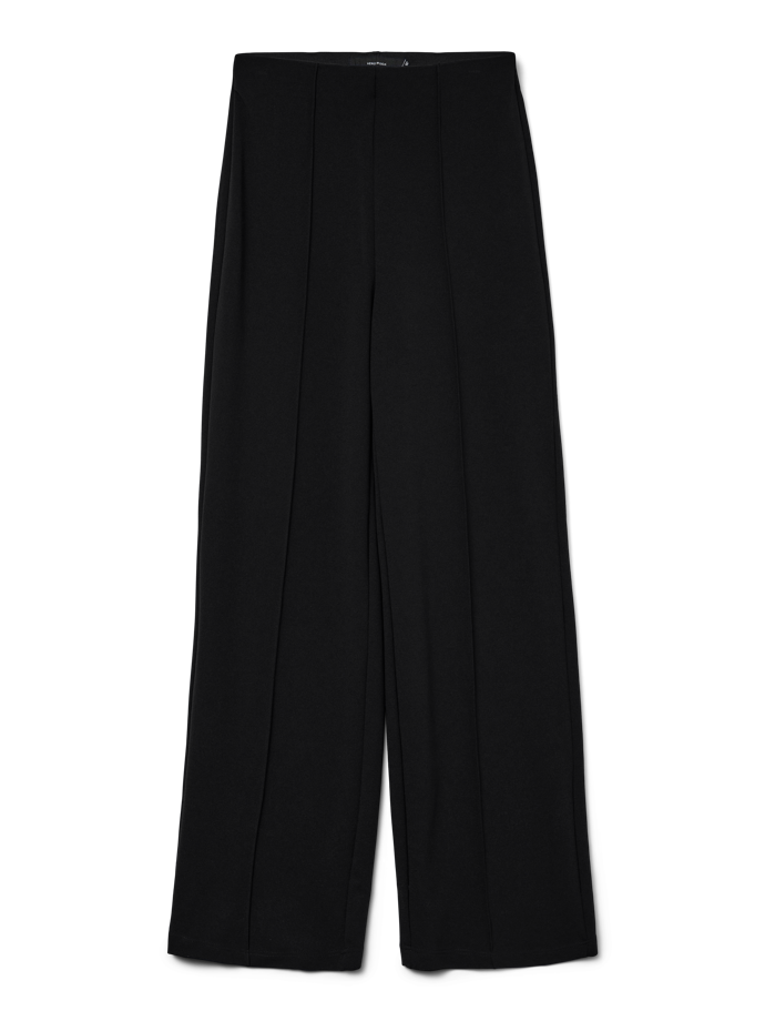 Široké černé kalhoty s vysokým pasem, Vero Moda, 849 Kč