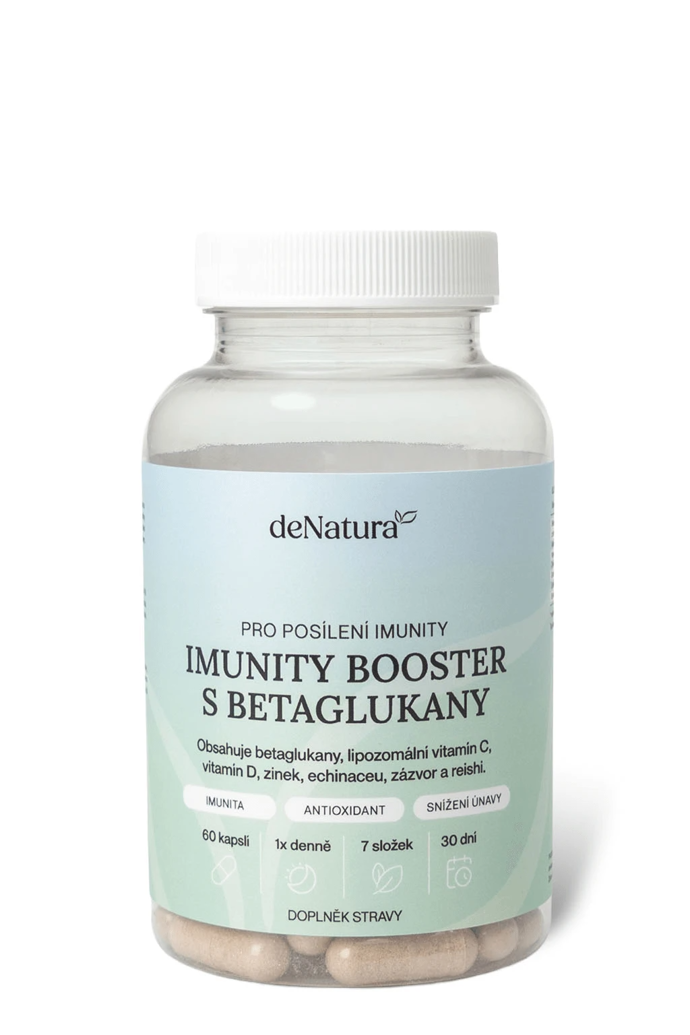 Immunity booster s betaglukany pro posílení imunity, deNatura, 587 Kč