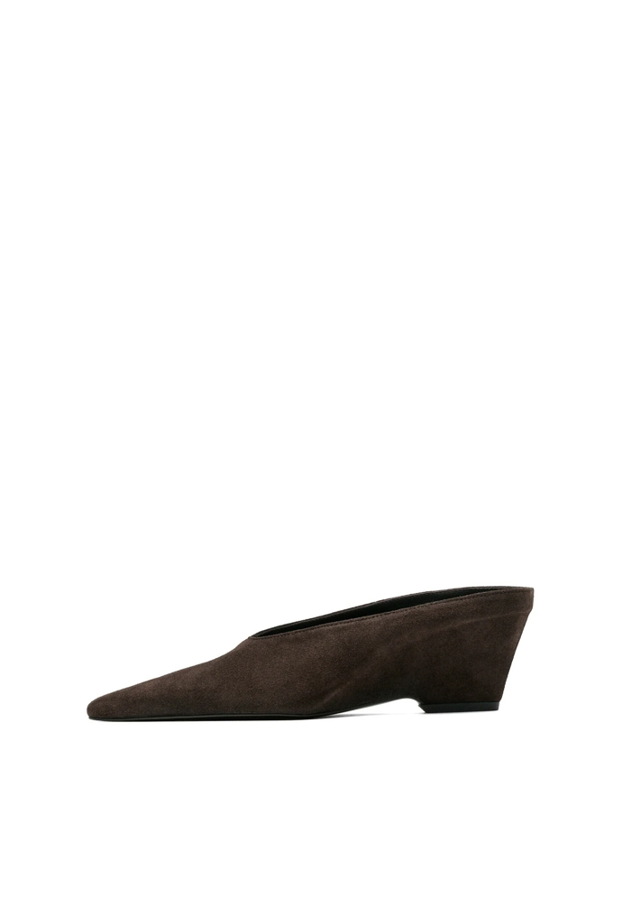 Mules na podpatku, Massimo Dutti, 3300 Kč