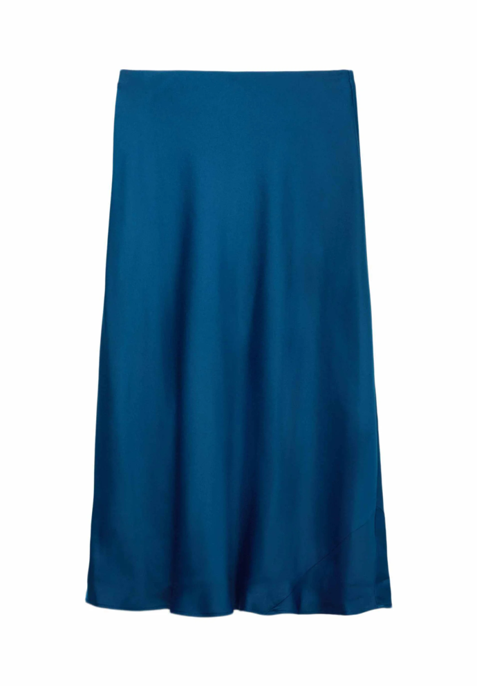 Saténová midi sukně, Marks&Spencer, 809 Kč