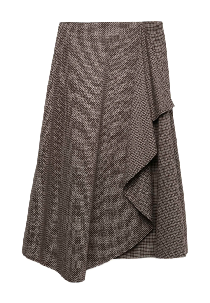 Kostkovaná zavinovací sukně, Marks&Spencer, 1323 Kč