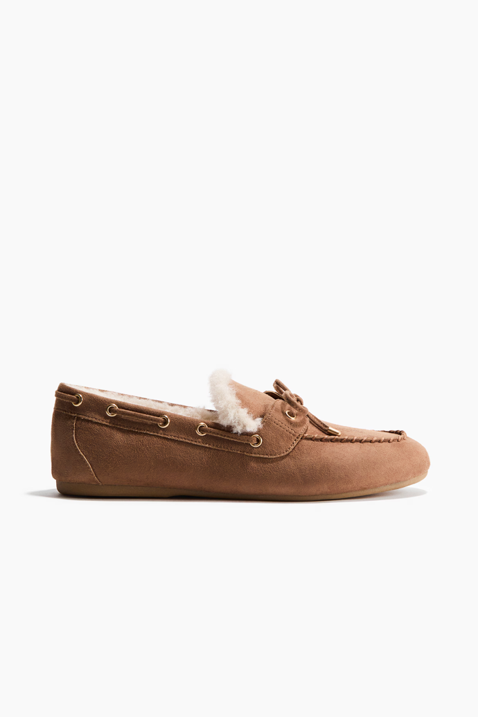 Zateplené mokasíny, H&M, 859 Kč