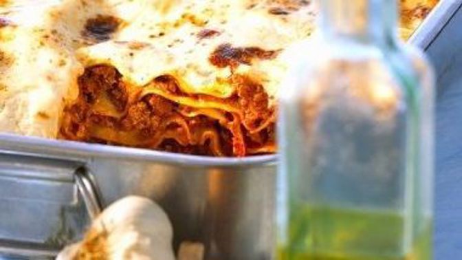 Ingredience pro perfektní lasagne