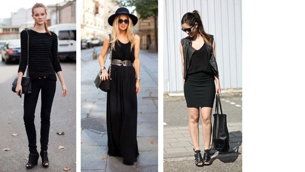 Inspirace: All-in-black Inspirace: All-in-black