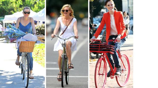Inspirace: Celebrity na kole