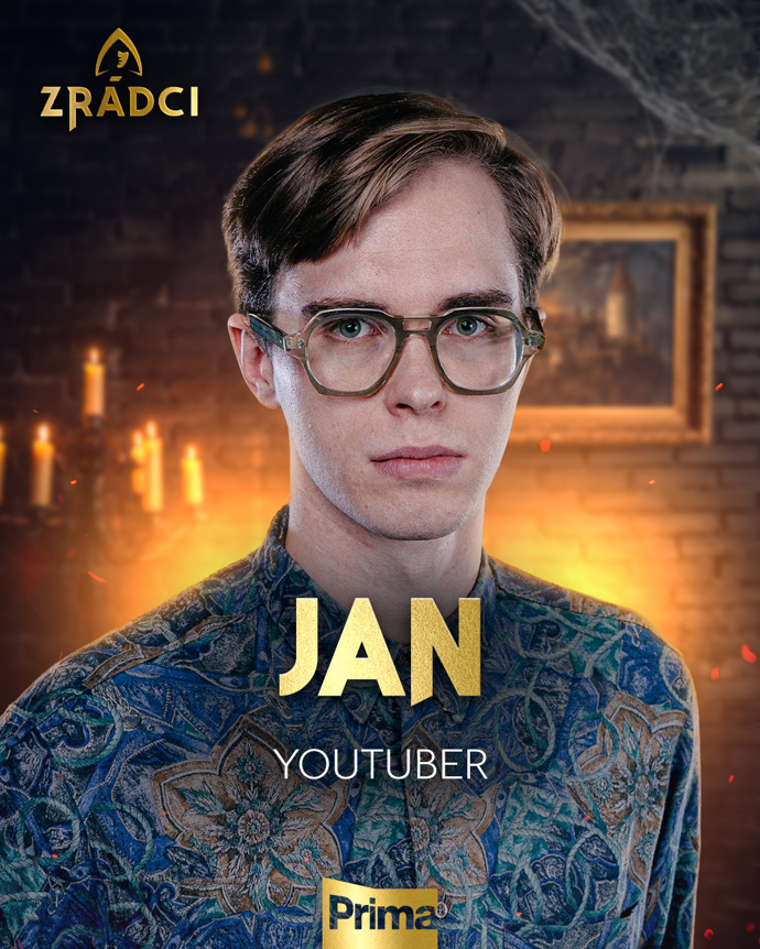 Jan Špaček je jedním z letošních účastníků Zrádců.