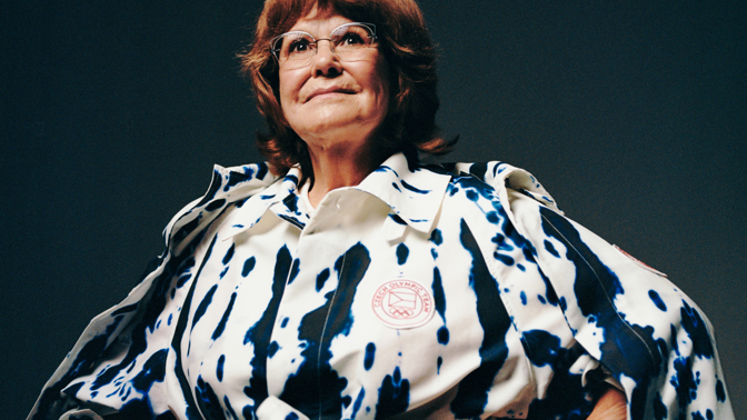 Jan Černý v kolekci pro Český olympijský tým navazuje na český balóňák