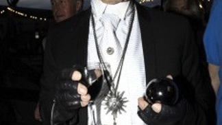 Karl Lagerfeld v Cannes