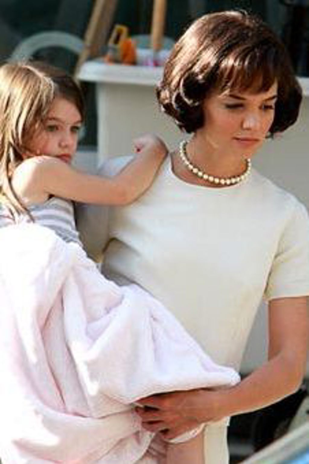 Katie Holmes jako Jackie Kennedy Katie Holmes jako Jackie Kennedy