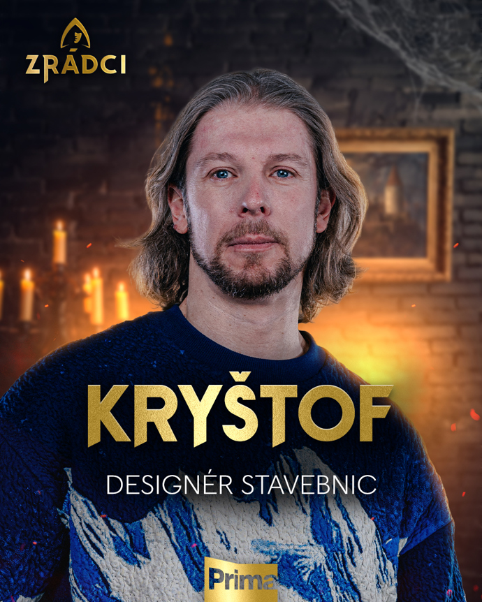 Designér stavebnic Kryštof.