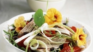 Květinové menu