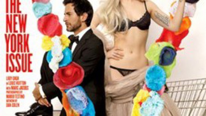 Lady Gaga pózovala jako socha Svobody