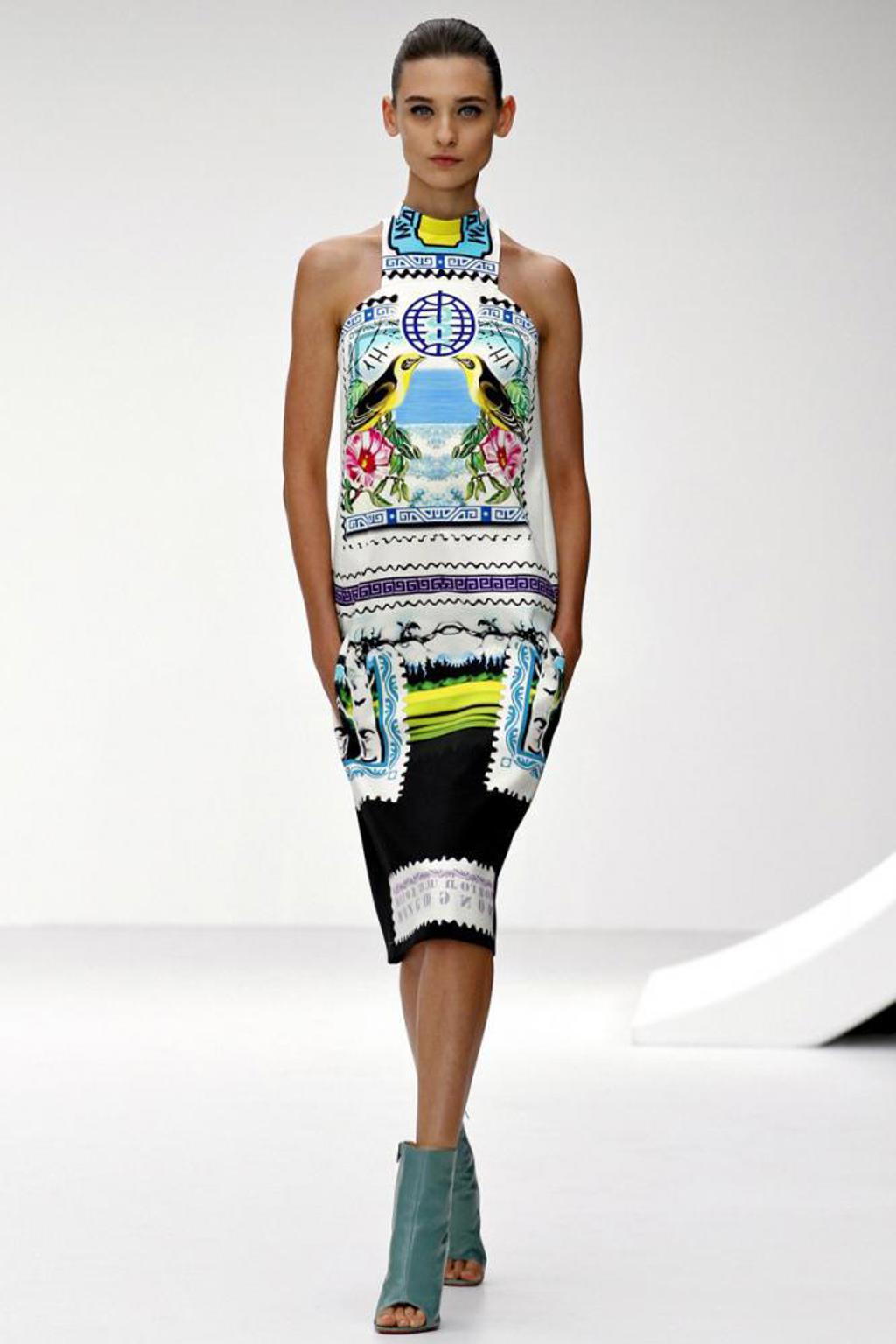 LFW jaro/léto 2013: Mary Katrantzou LFW jaro/léto 2013: Mary Katrantzou