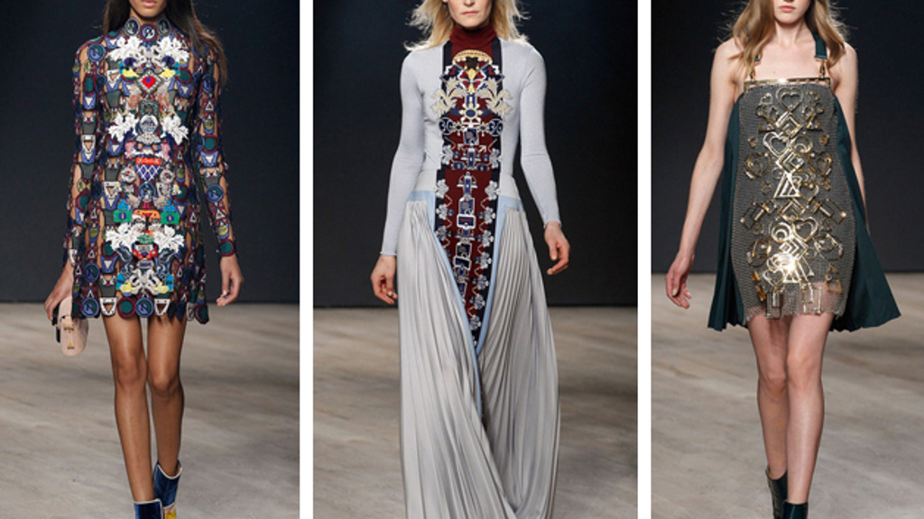 LFW: MARY KATRANTZOU F/W 2014/15 LFW: MARY KATRANTZOU F/W 2014/15