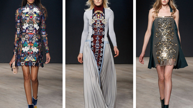 LFW: MARY KATRANTZOU F/W 2014/15