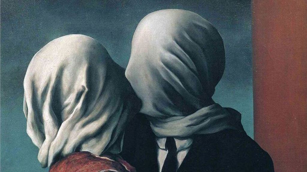 Milenci, 1928, René Magritte Milenci, 1928, René Magritte