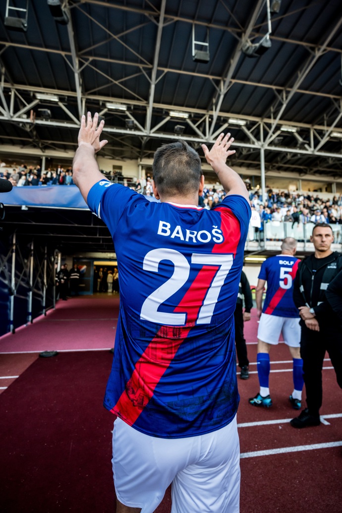 Milan Baroš byl dojatý.