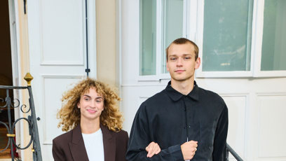 FOTO: Tomas Sean Pšenička a Natálie Otáhalová při příchodu na TK StarDance 2026.