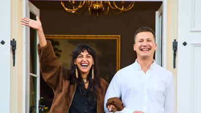 FOTO: Herečka a zpěvačka Luciana Tomášová s tanečním partnerem.