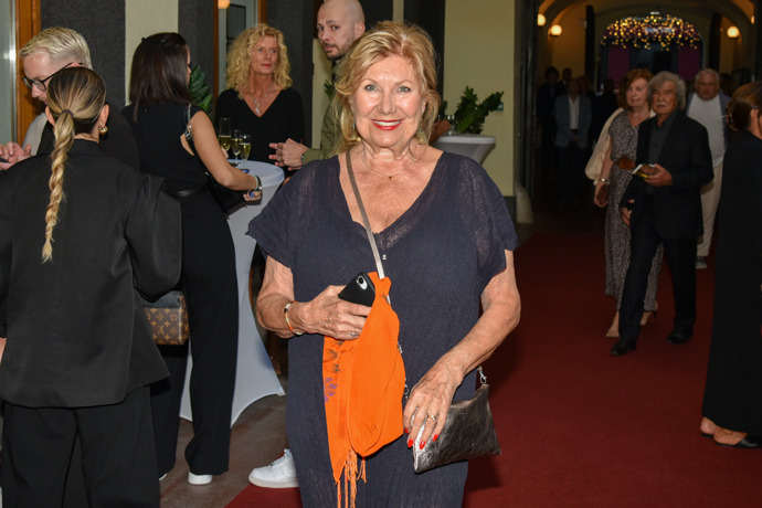 Vlasta Peterková nemohla na premiéře chybět.