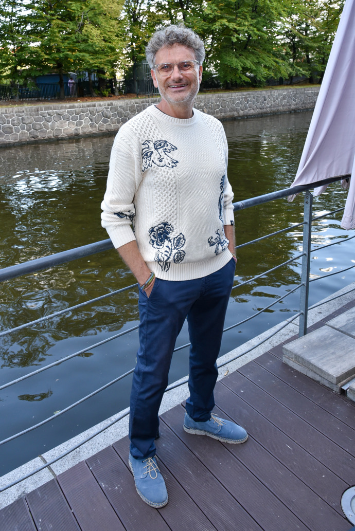 Spisovatel Patrik Hartl. 