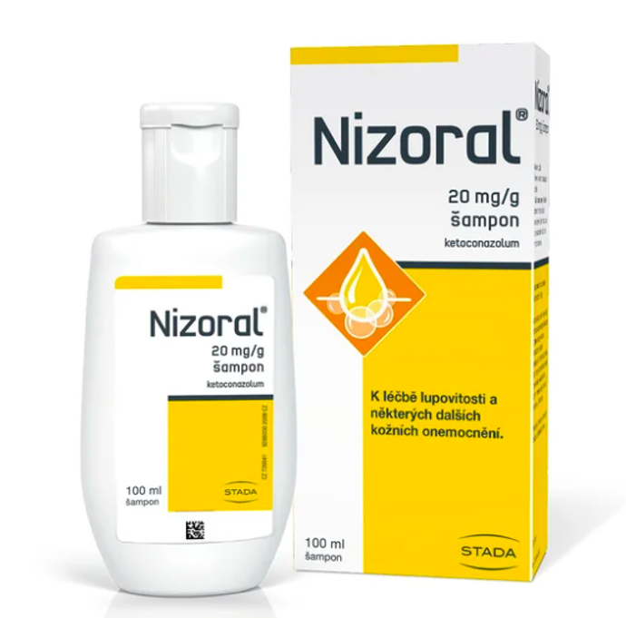 Šampón proti lupům Nizoral, 325 Kč, prodává Dr.Max Šampón proti lupům Nizoral, 325 Kč, prodává Dr.Max