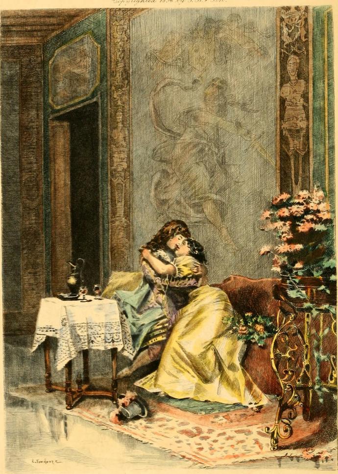 Julie d'Aubigny s milenkou