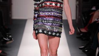 Metalická smršť: Balmain A/W 2011
