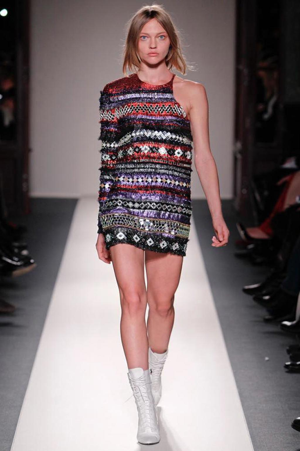 Metalická smršť: Balmain A/W 2011