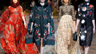 MFW: Dolce&Gabbana podzim/zima 2014/15