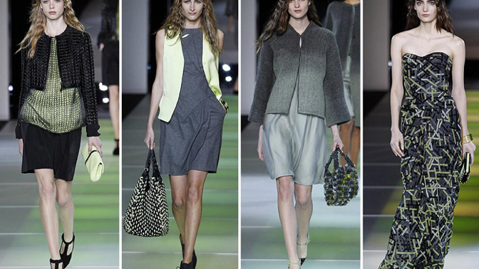 MFW: Giorgio Armani podzim/zima 2014/2015
