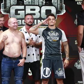 Střet boxerské legendy Lukáše Konečného s influencerem Ickem na GBO Boxing.