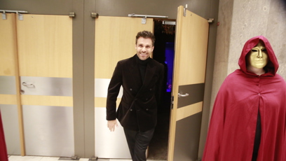 FOTO: Během slavnostní premiéry byl oblíbené moderátorce neustále na blízku také Leoš Mareš.