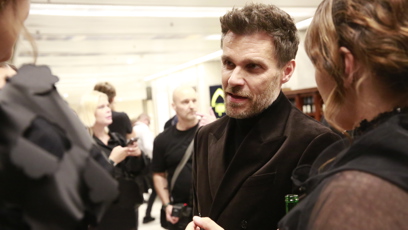 FOTO: Leoš Mareš během premiéry Zrádců.
