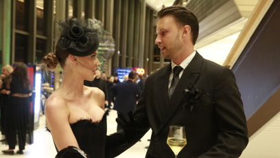 FOTO: Gabriela Gašpárová s Petrem Havránkem na premiéře Zrádců.