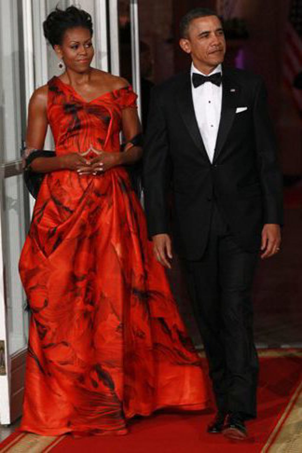 Michelle Obama & Alexander McQueen Michelle Obama & Alexander McQueen