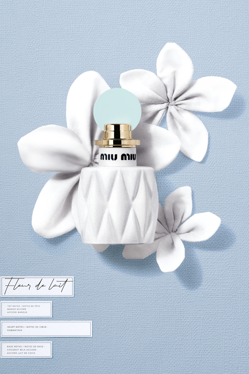 Vůně Fleur de Lait od Miu Miu Vůně Fleur de Lait od Miu Miu